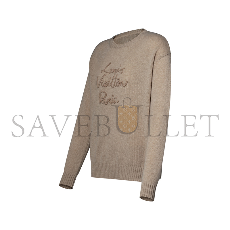 LOUIS VUITTON CURSIVE SIGNATURE PULLOVER 1AIOYH